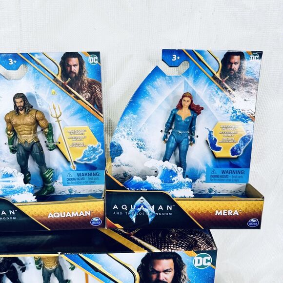 DC Aquaman vs Black Manta Battle Set w/ Submarine & 5 Figures Lot Mera Orm - Picture 7 of 9